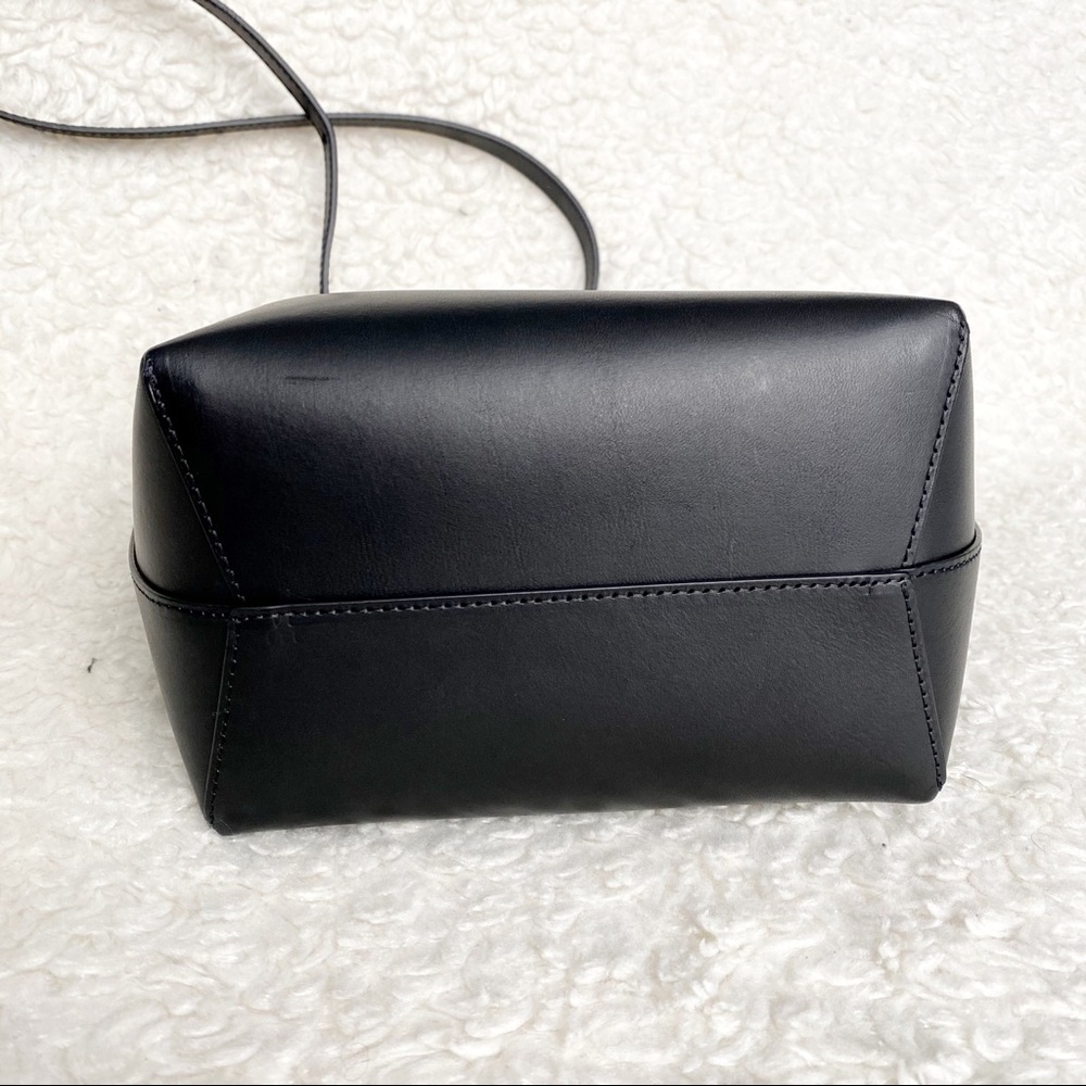 Mansur Gavriel Mini Bucket Bag Black Flamma - Picture 5 of 14